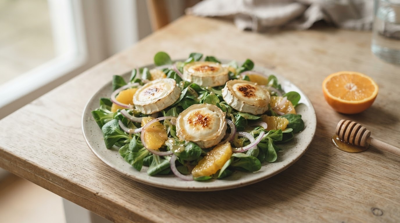 Salade met Geitenkaas