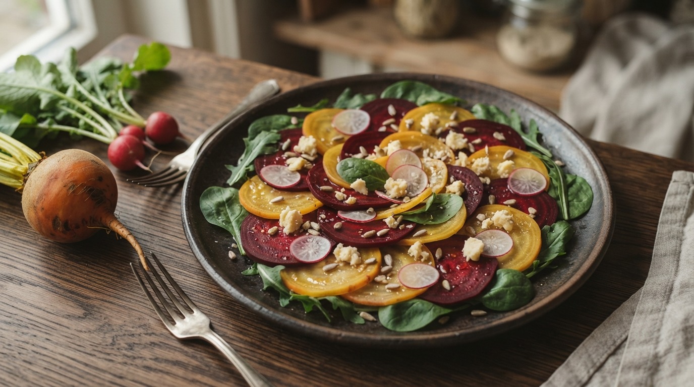 Salade Rode en Gele Biet