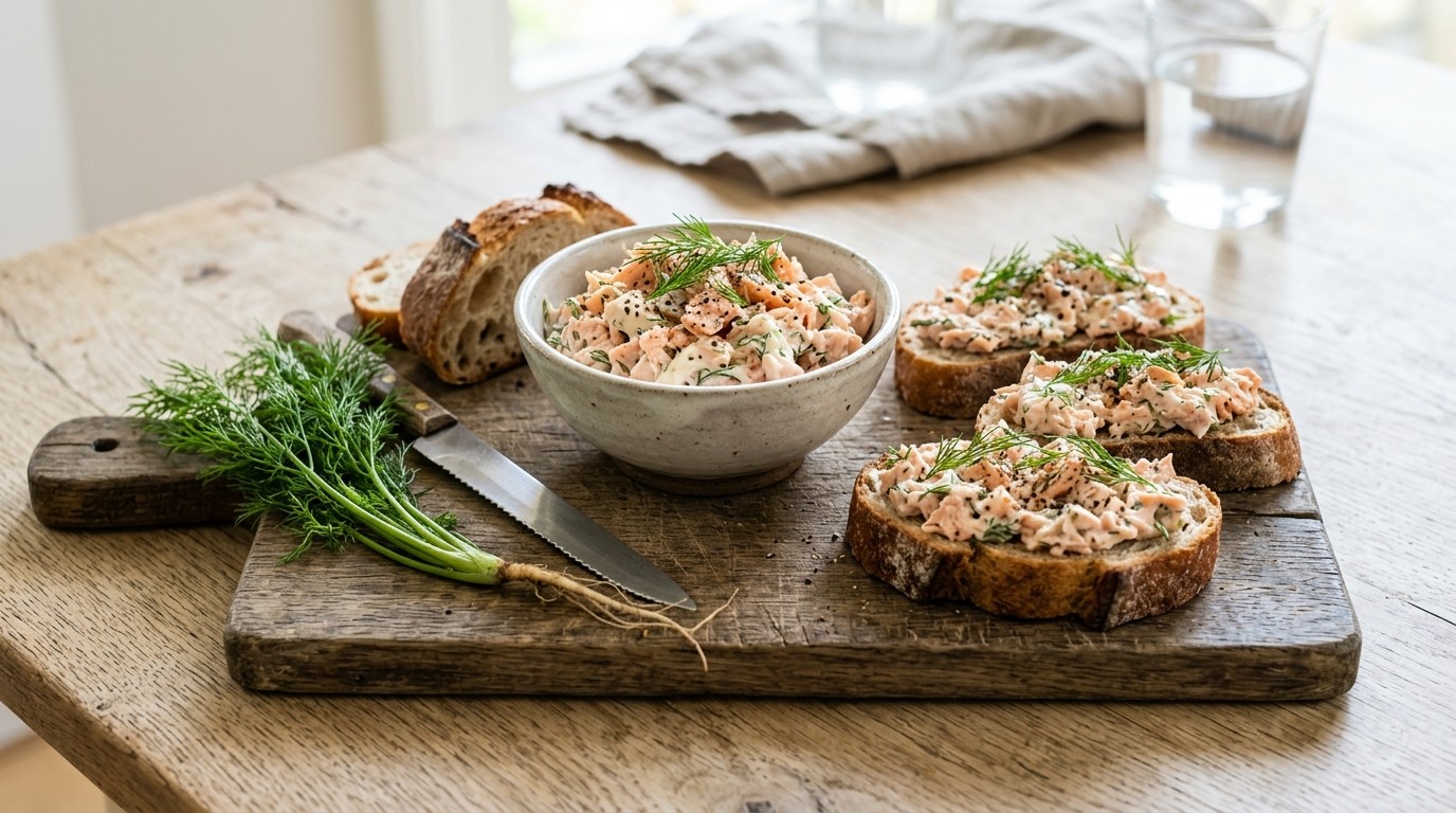 Salade van Zalm