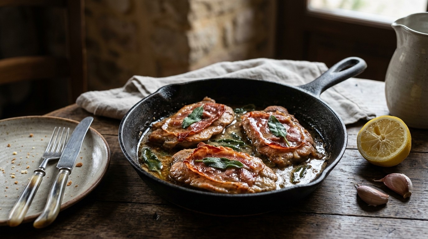 Saltimbocca recept Saltimbocca recept