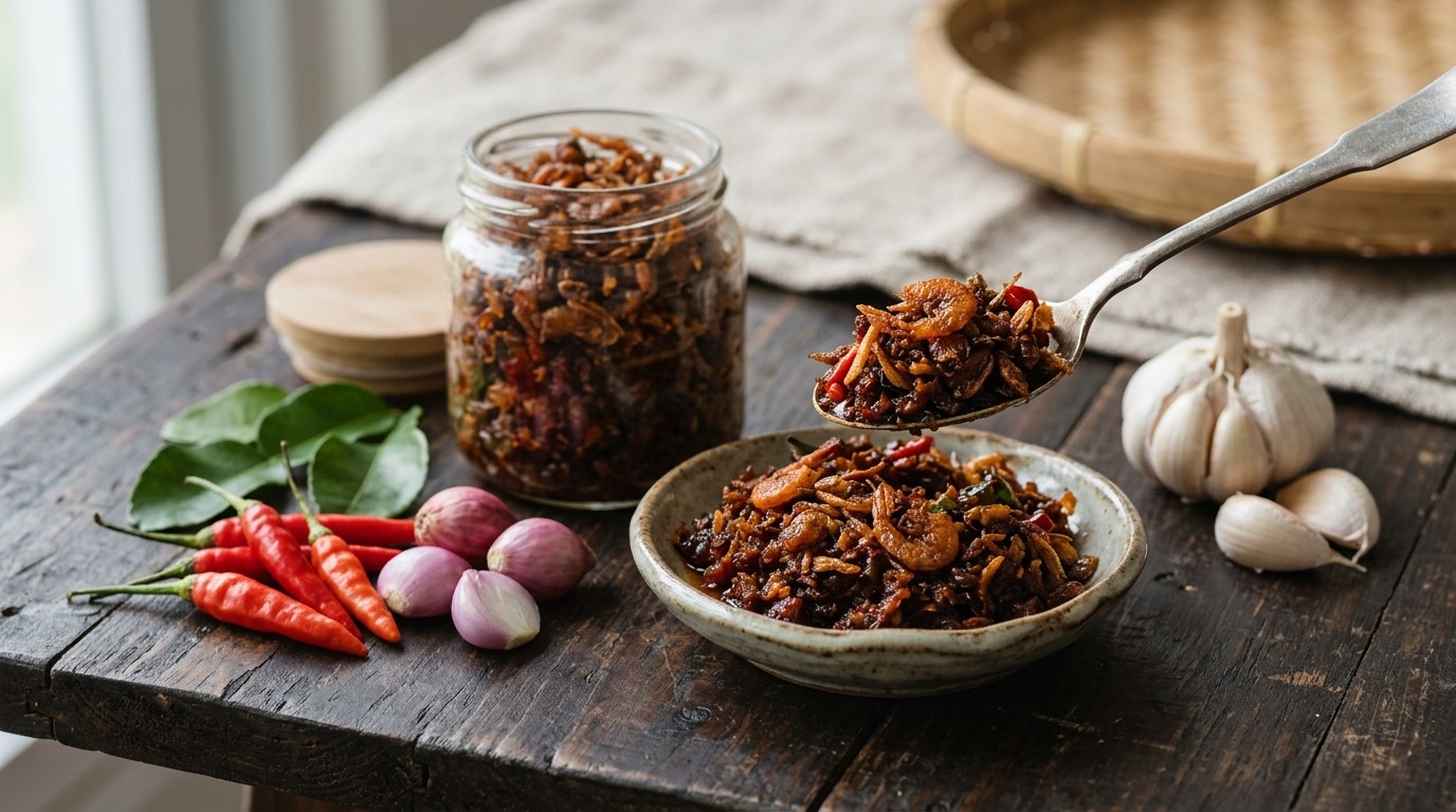 Sambal Goreng Kering Ebbi (zoete Garnalen)