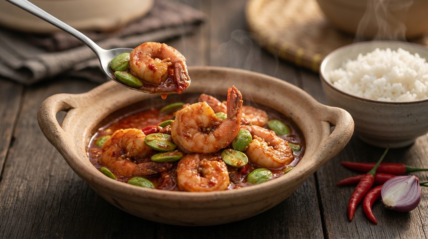Sambal Goreng Udang Peteh 1
