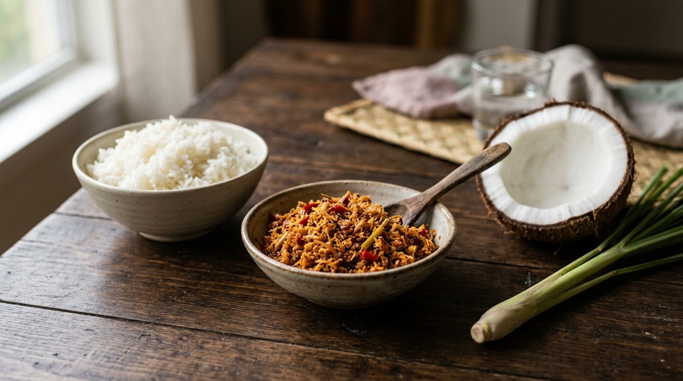 Sambal Kelapa recept Sambal Kelapa recept