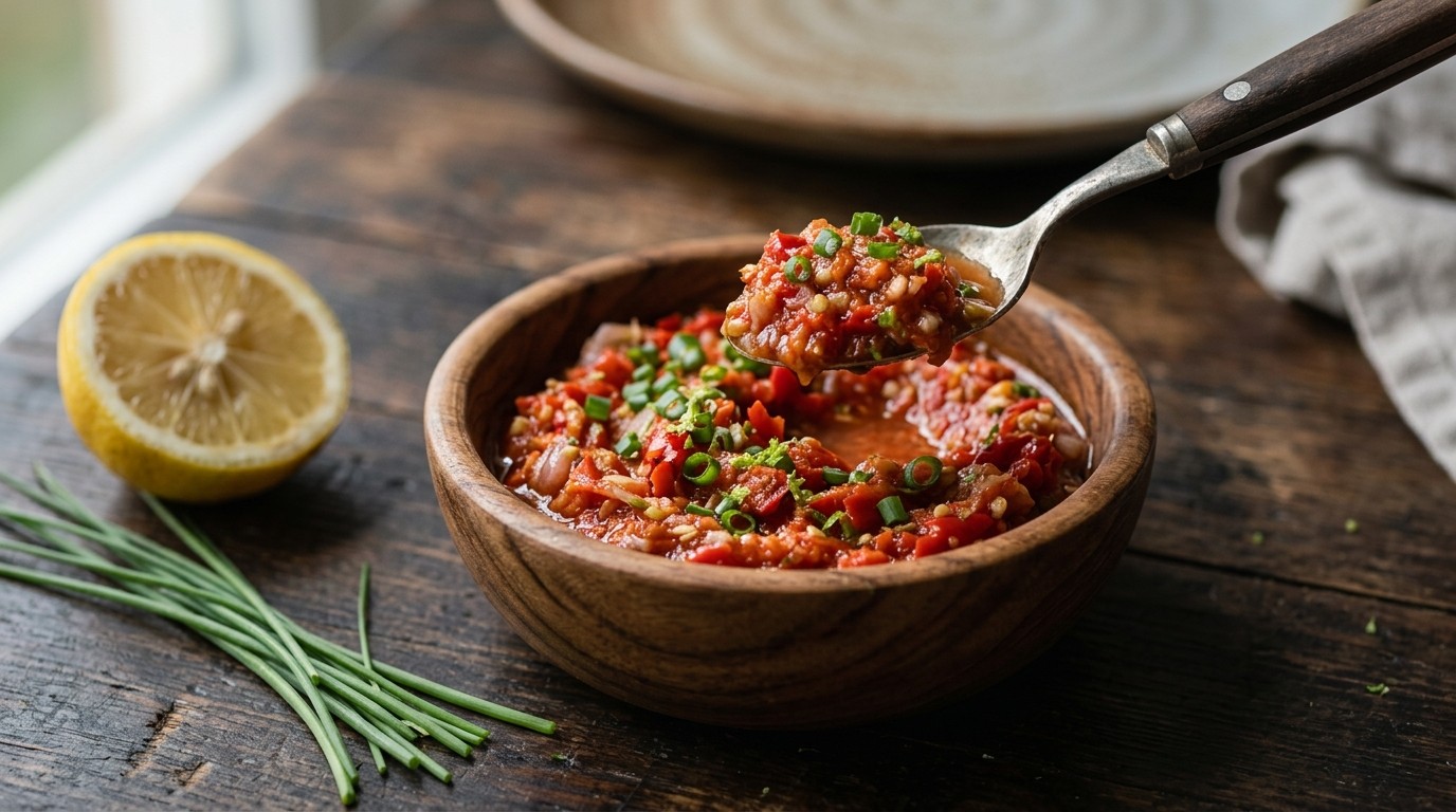 Sambal Luat (licht Zure Sambal) recept Sambal Luat (licht Zure Sambal) recept