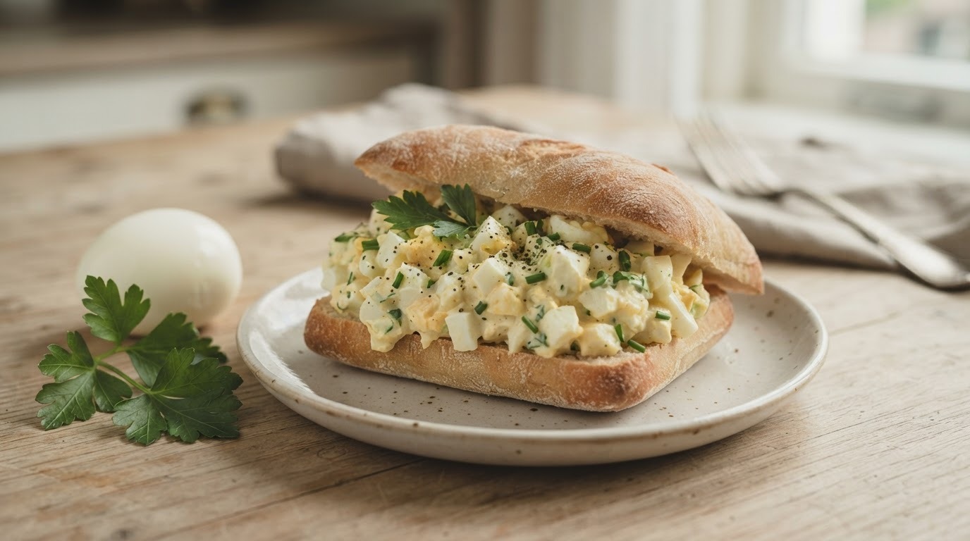 Sandwich met Eiersalade
