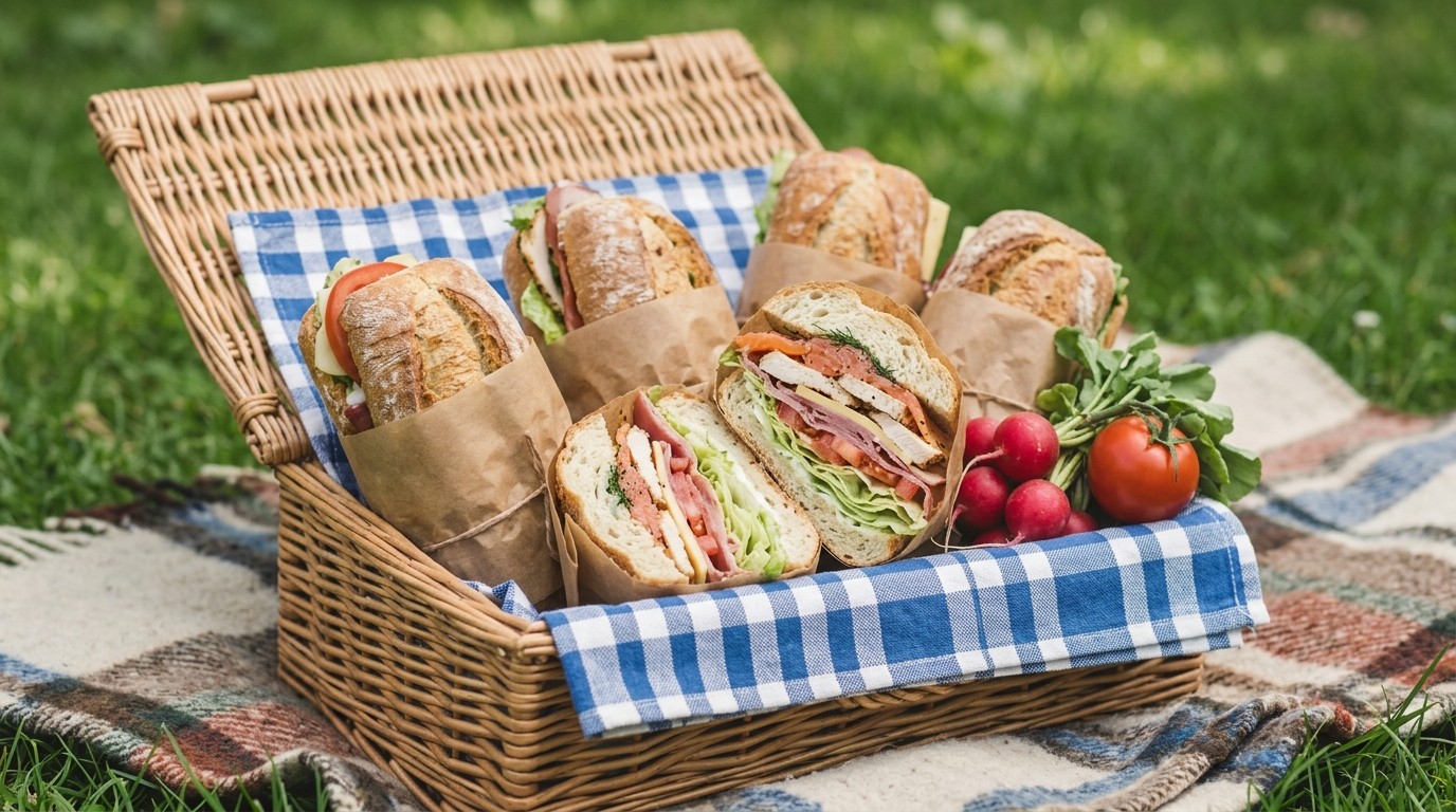 Sandwiches Voor Onderweg