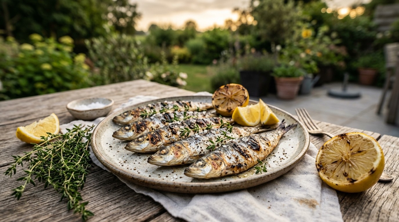 Sardines, Geroosterd recept Sardines, Geroosterd recept