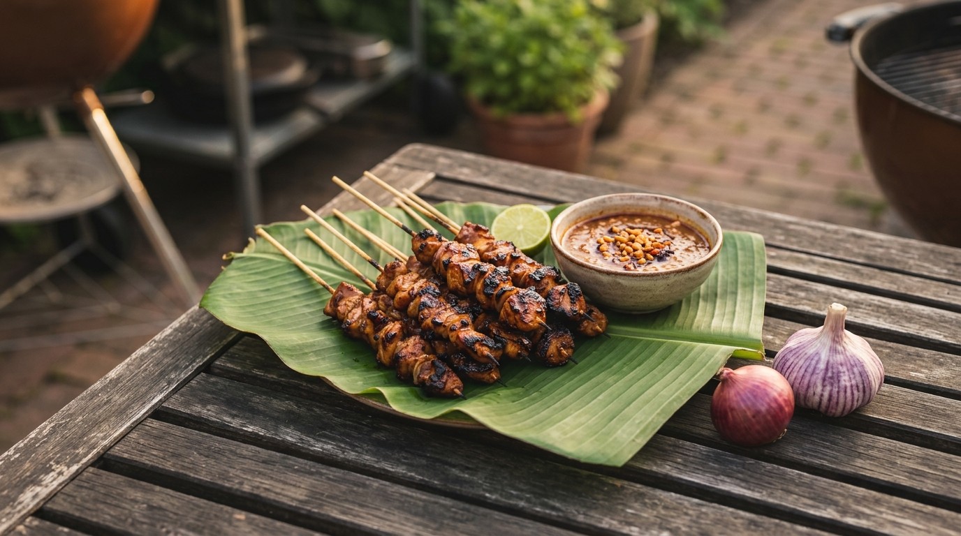 Sate Ajam recept Sate Ajam recept