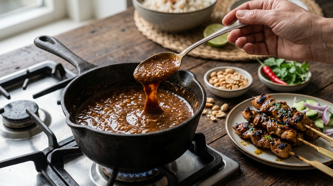 Satesaus recept Satesaus recept