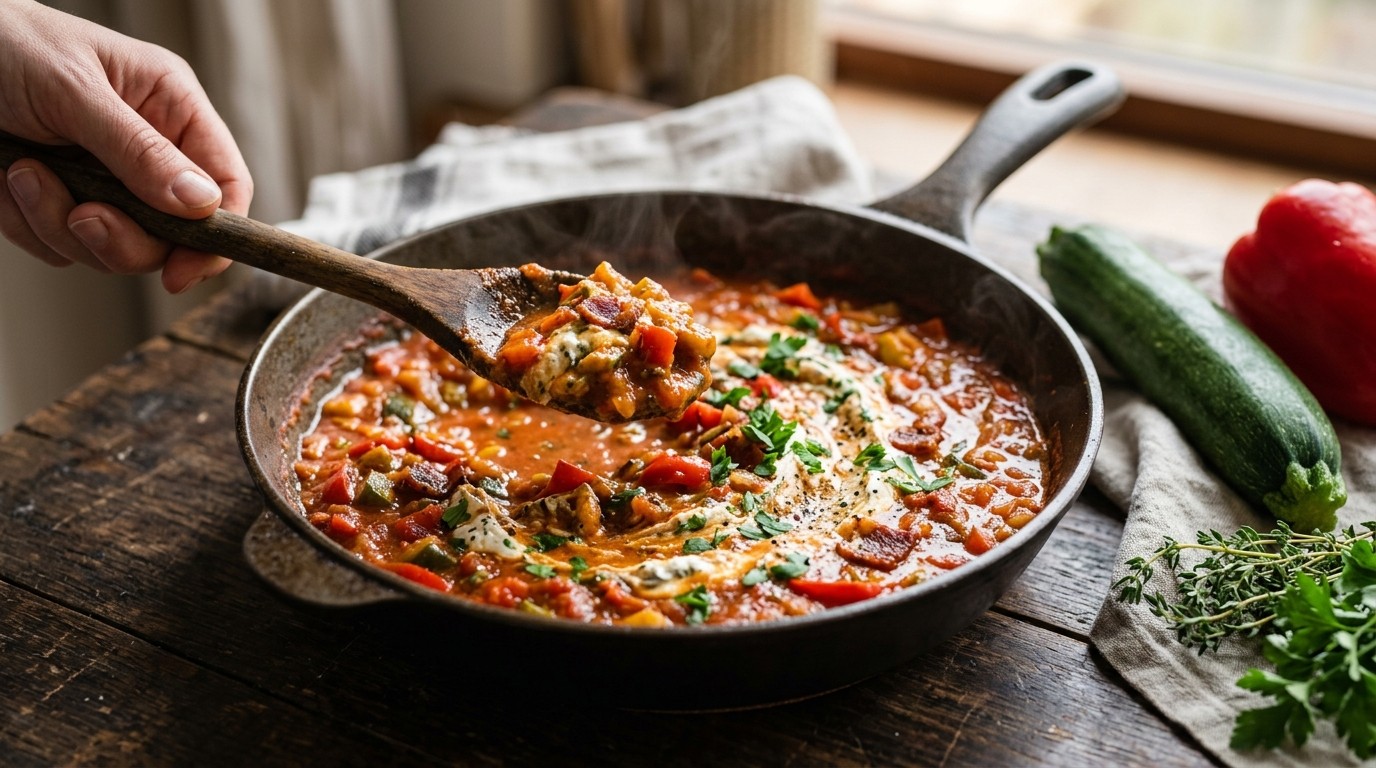Saus Voor bij Pasta, Rijst of Aardappelpuree
