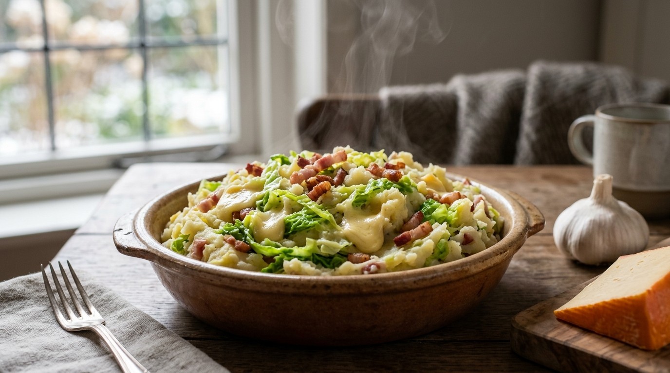 Savooiekoolstamppot met Port Salut