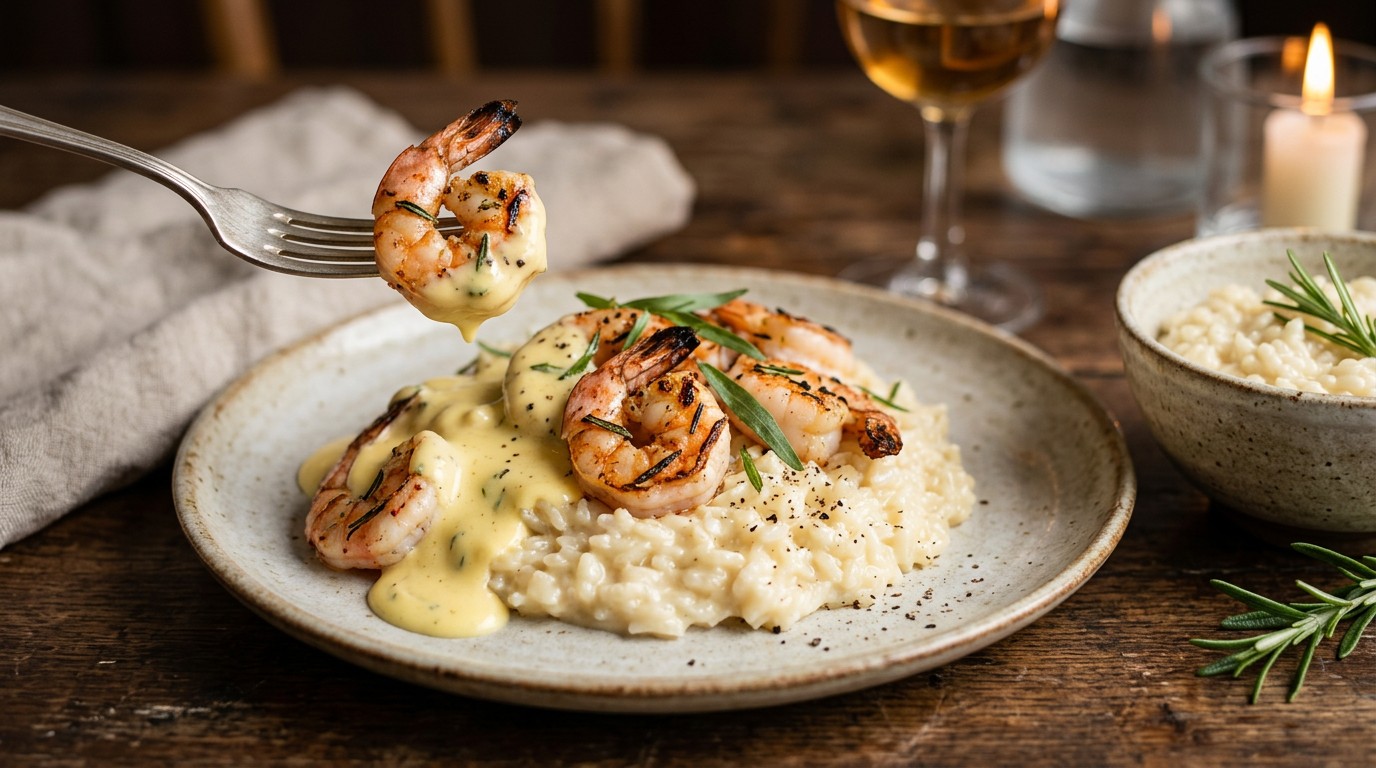 Scampi met Bearnaisesaus recept Scampi met Bearnaisesaus recept