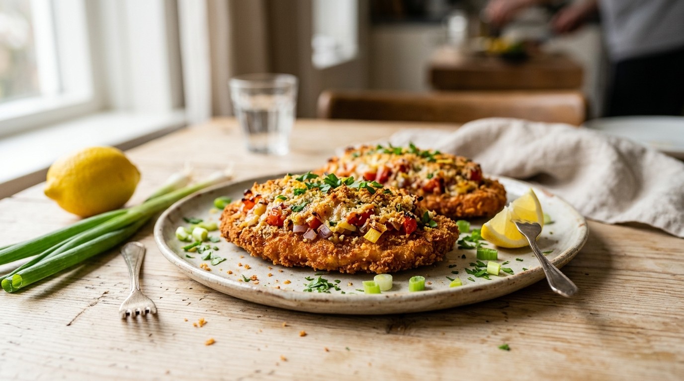 Schnitzel à la Bordelaise recept Schnitzel à la Bordelaise recept