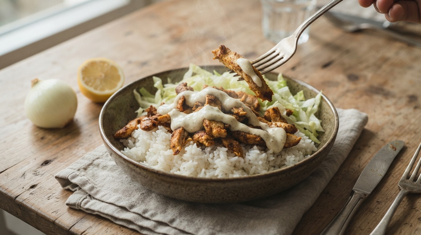 Shoarma met Rijst