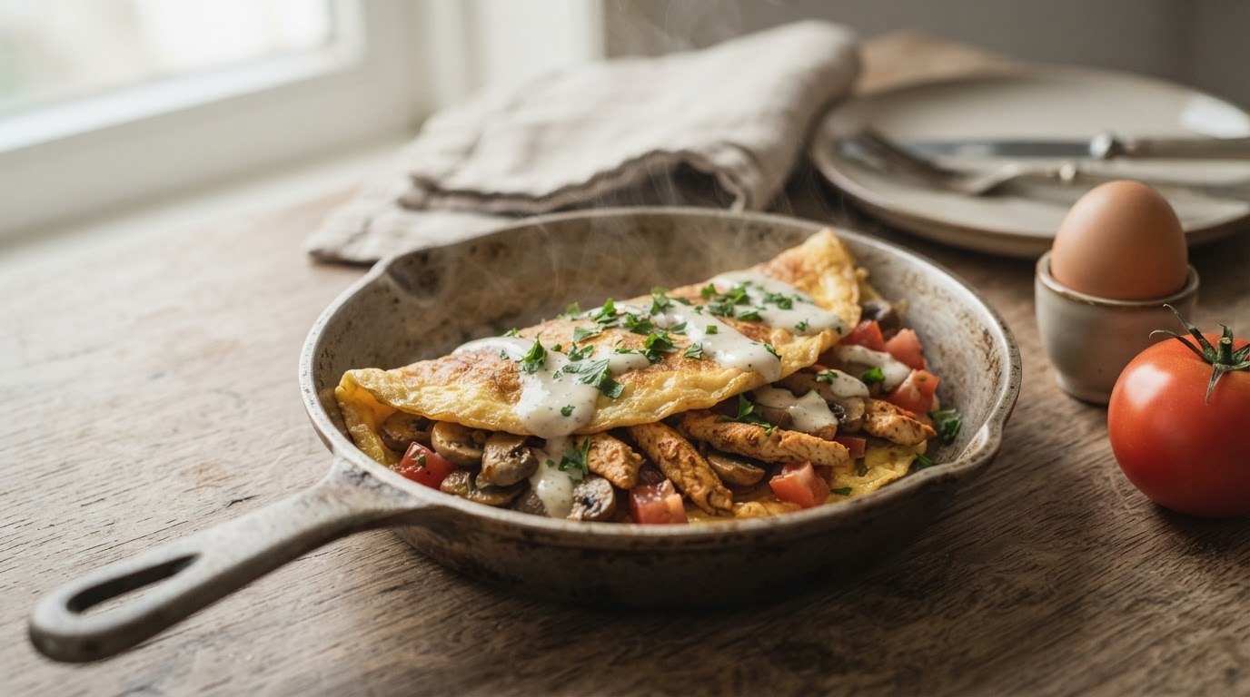 Shoarma Omelet