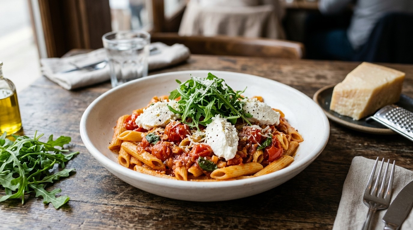 Sierlijke Italiaanse Pasta