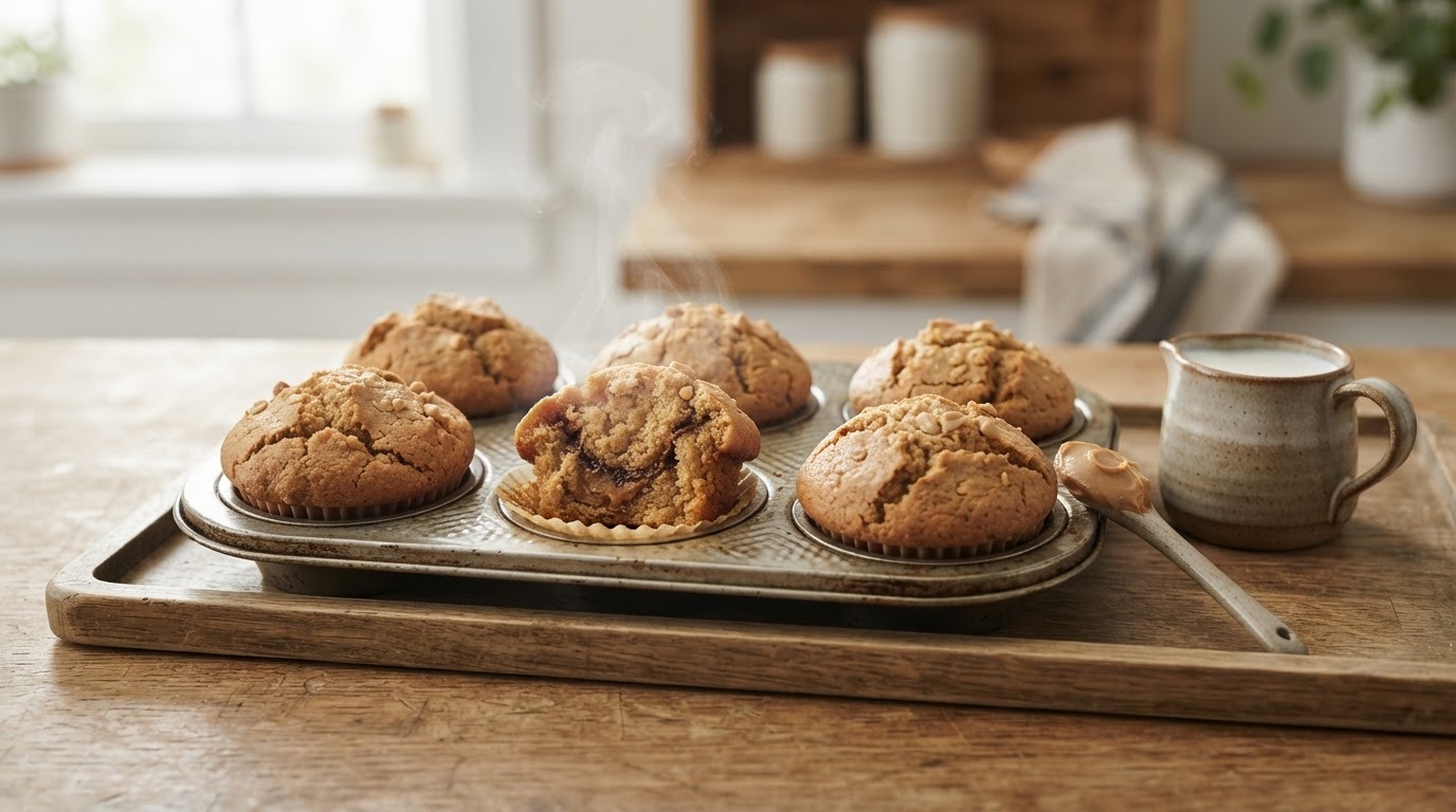 Simpele Pinda Muffins recept Simpele Pinda Muffins recept