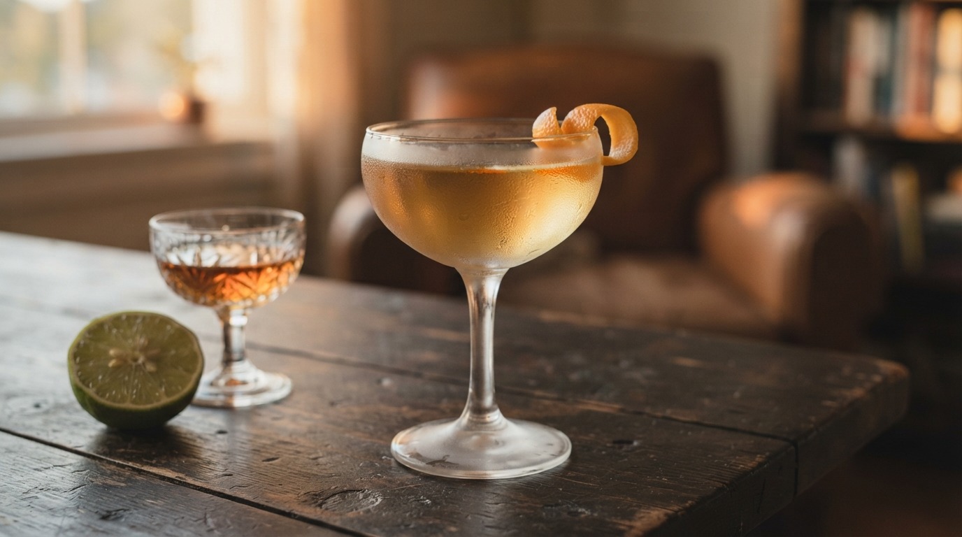 Sinaasappel-cognaccocktail