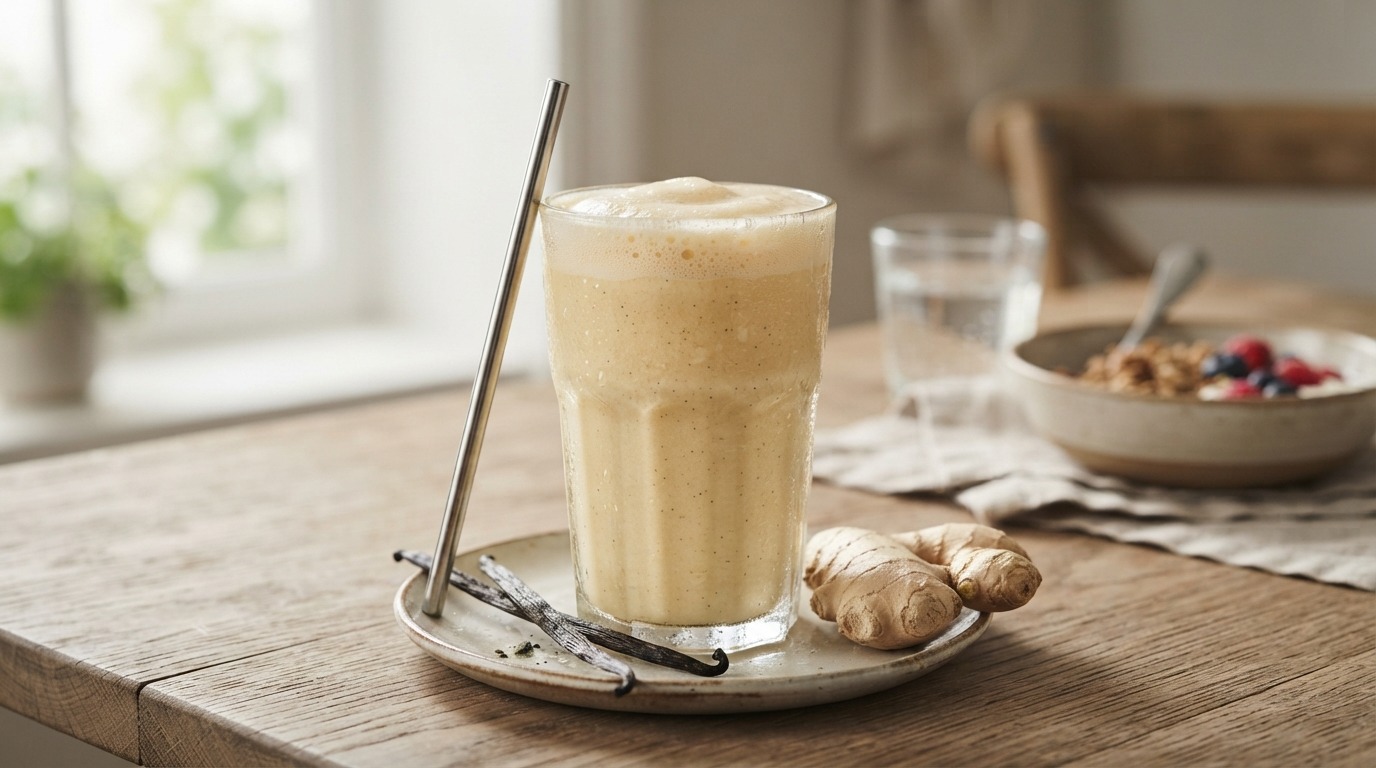 Sinaasappel-vanille Smoothie