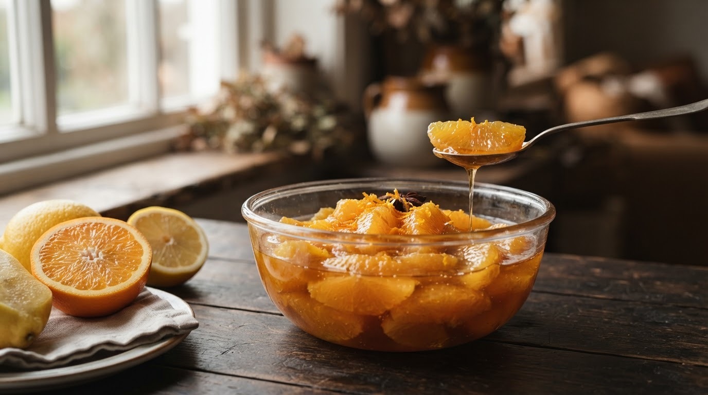 Sinaasappelcompote
