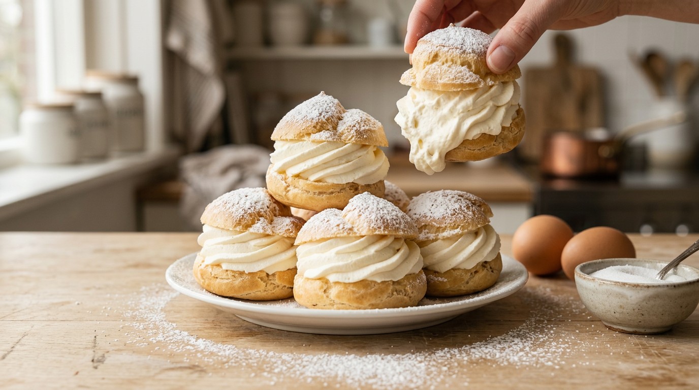 Slagroomsoezen recept Slagroomsoezen recept