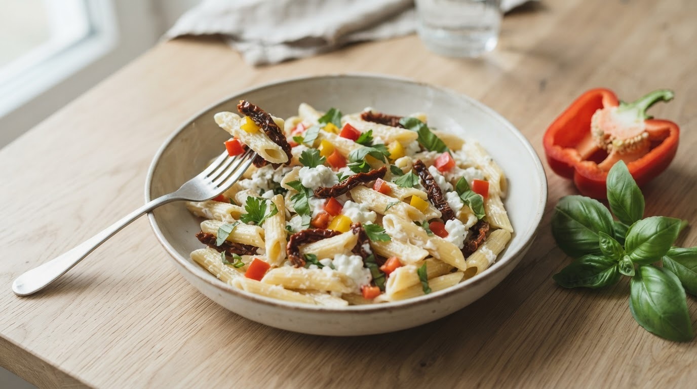 Slanke Pastasalade
