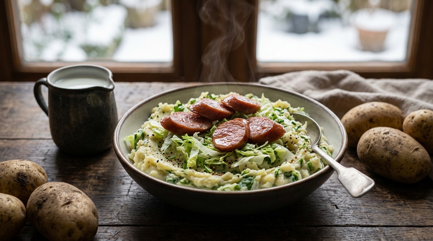 Slastamppot met Mosterd en Rookworst recept Slastamppot met Mosterd en Rookworst recept
