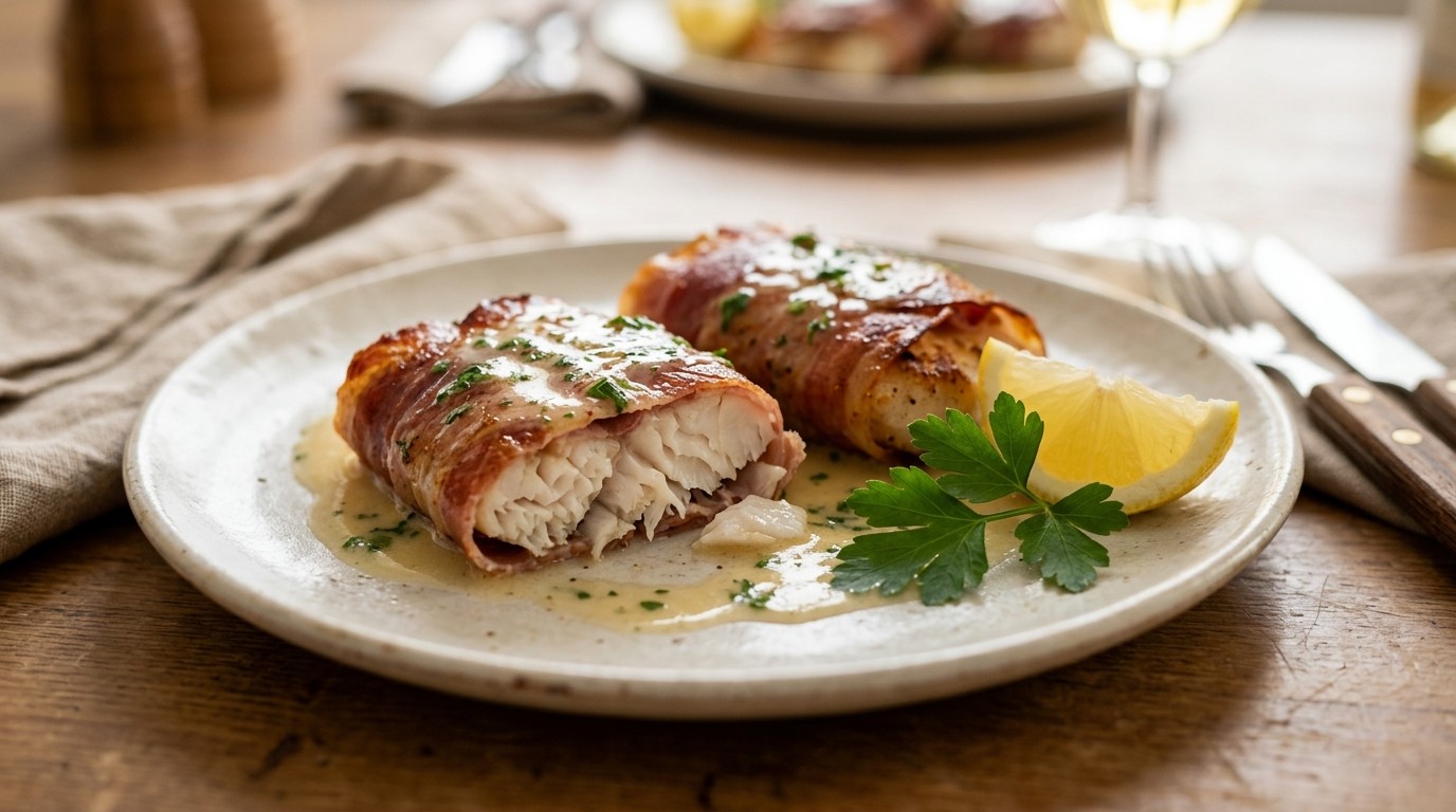 Sliptong in een Jasje van Serranoham recept Sliptong in een Jasje van Serranoham recept