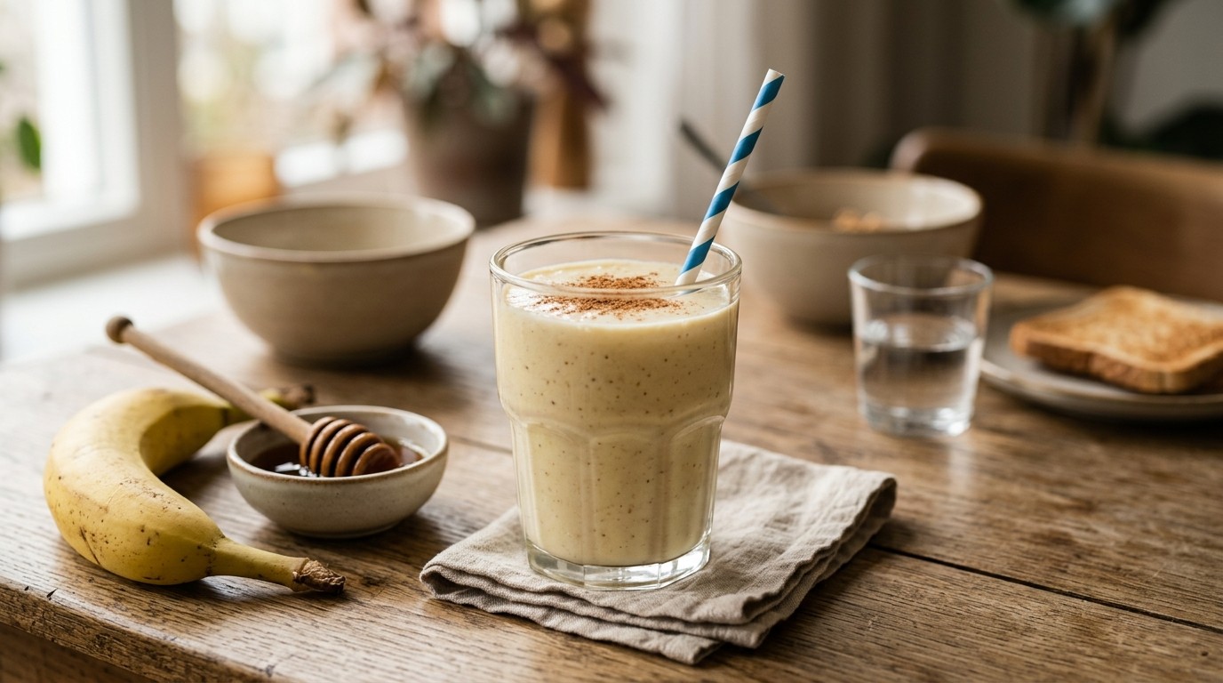 Smoothie met Banaan Voor Kids