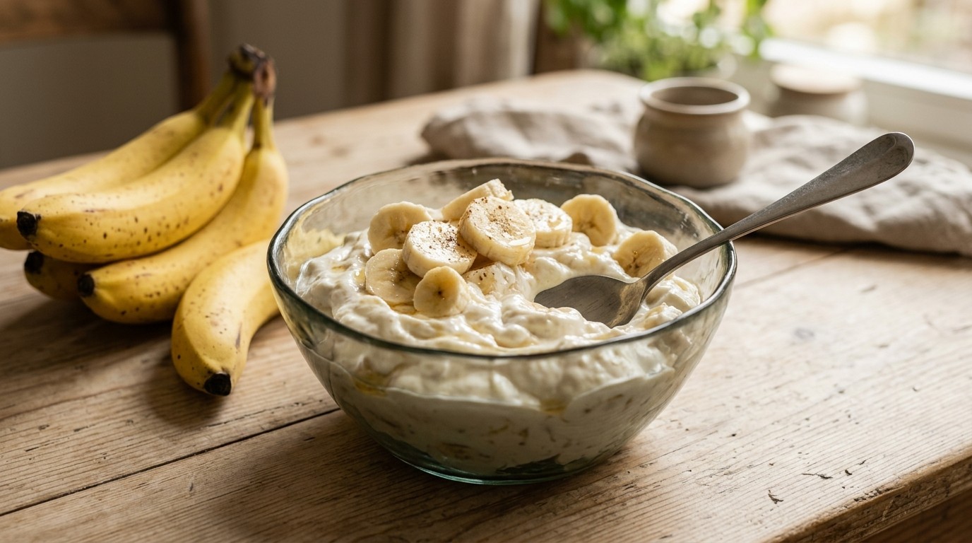 Smulrecept met Yoghurt en Bananen