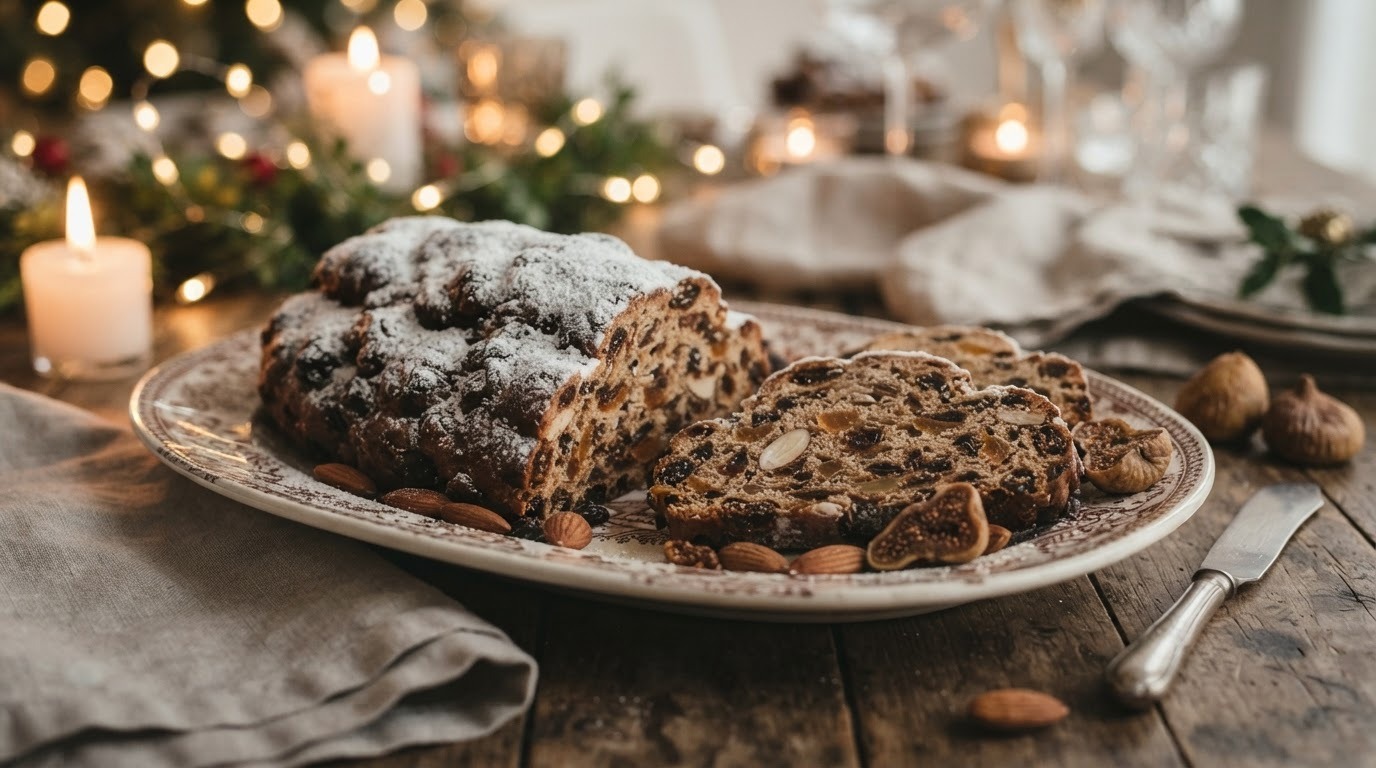 Snelle Kerststol-cake Zonder Gist, Gluten, ei