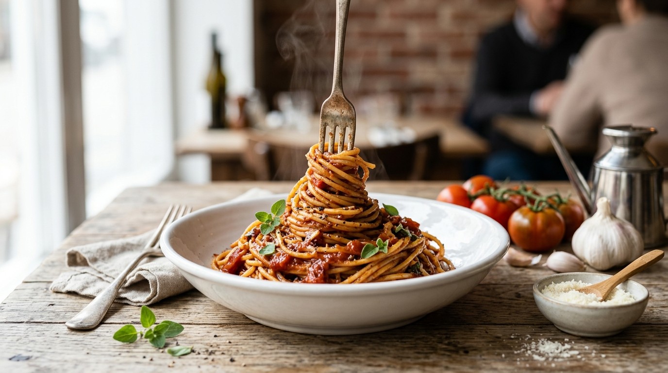 Snelle Pasta met Tomatensaus