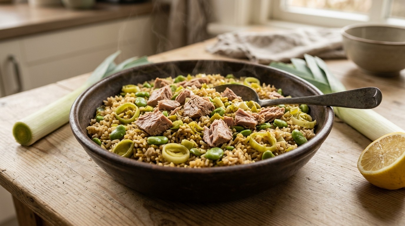 Snelle Rijstschotel met Tonijn recept Snelle Rijstschotel met Tonijn recept