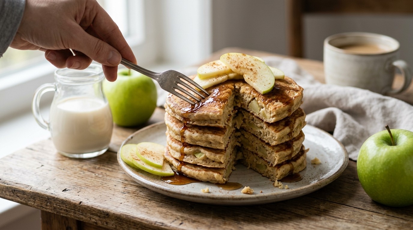 Snelle Vegan-pancakes