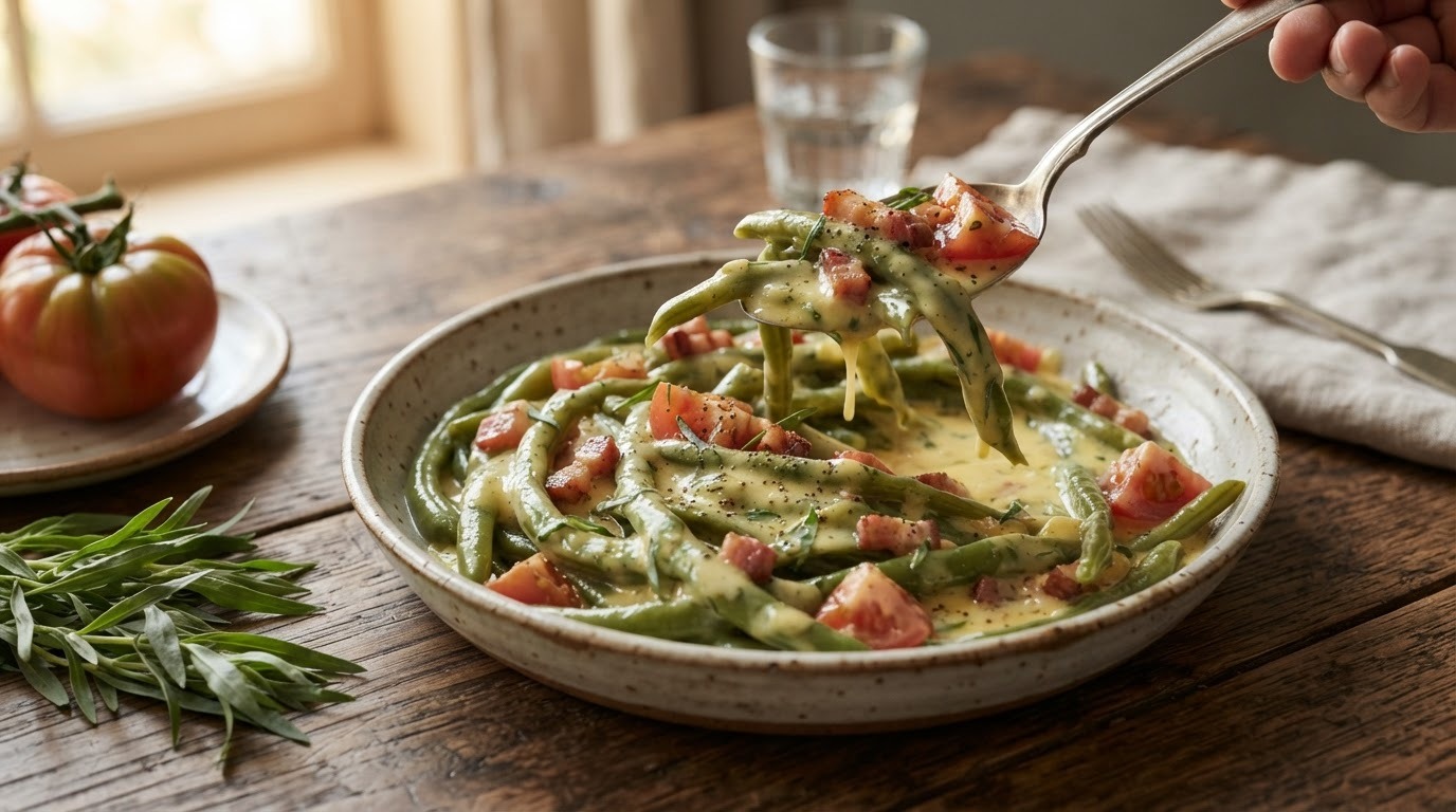Snijbonen à la Béarnaise
