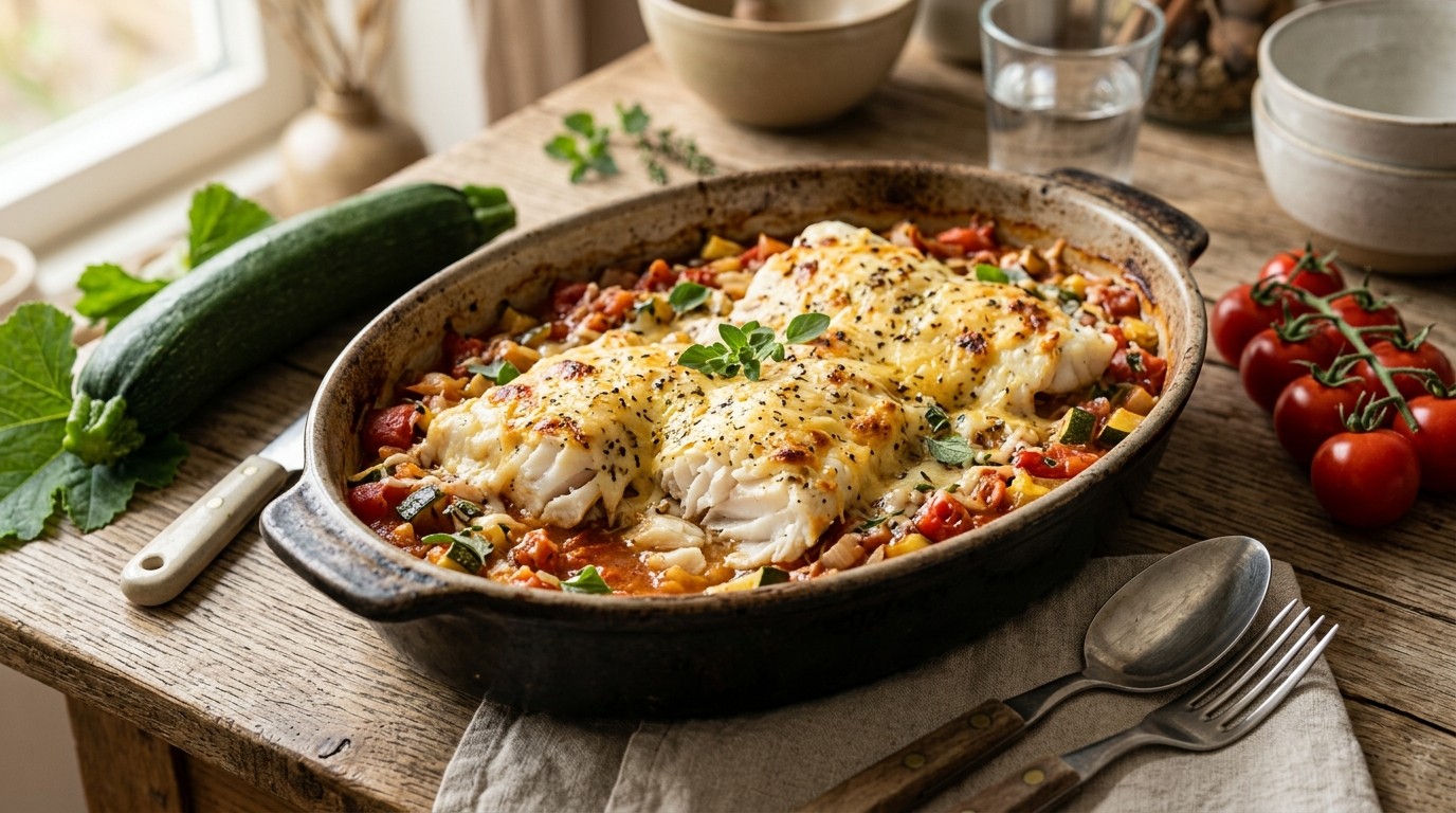 Snoekbaars Ovenschotel recept Snoekbaars Ovenschotel recept