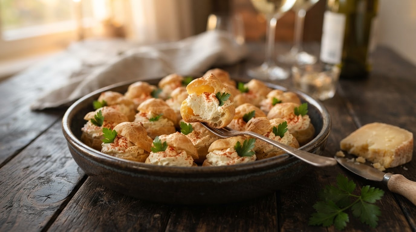 Soezen met Kaasvulling Voor Buffet