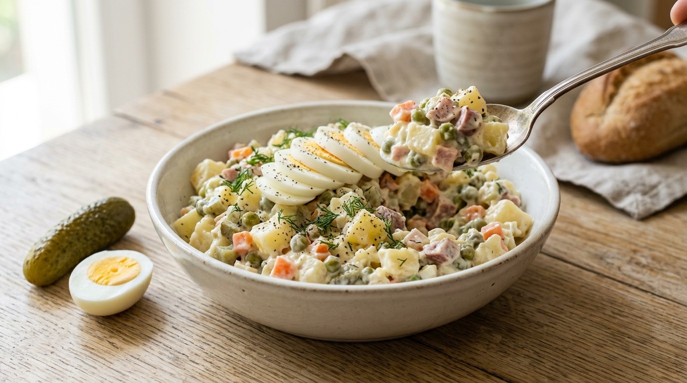 Soort Huzarensalade recept Soort Huzarensalade recept
