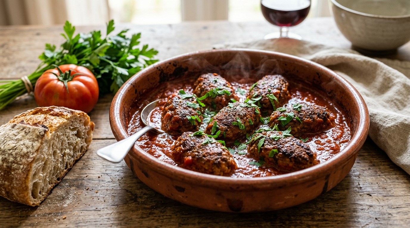 Soutzoukakia recept Soutzoukakia recept