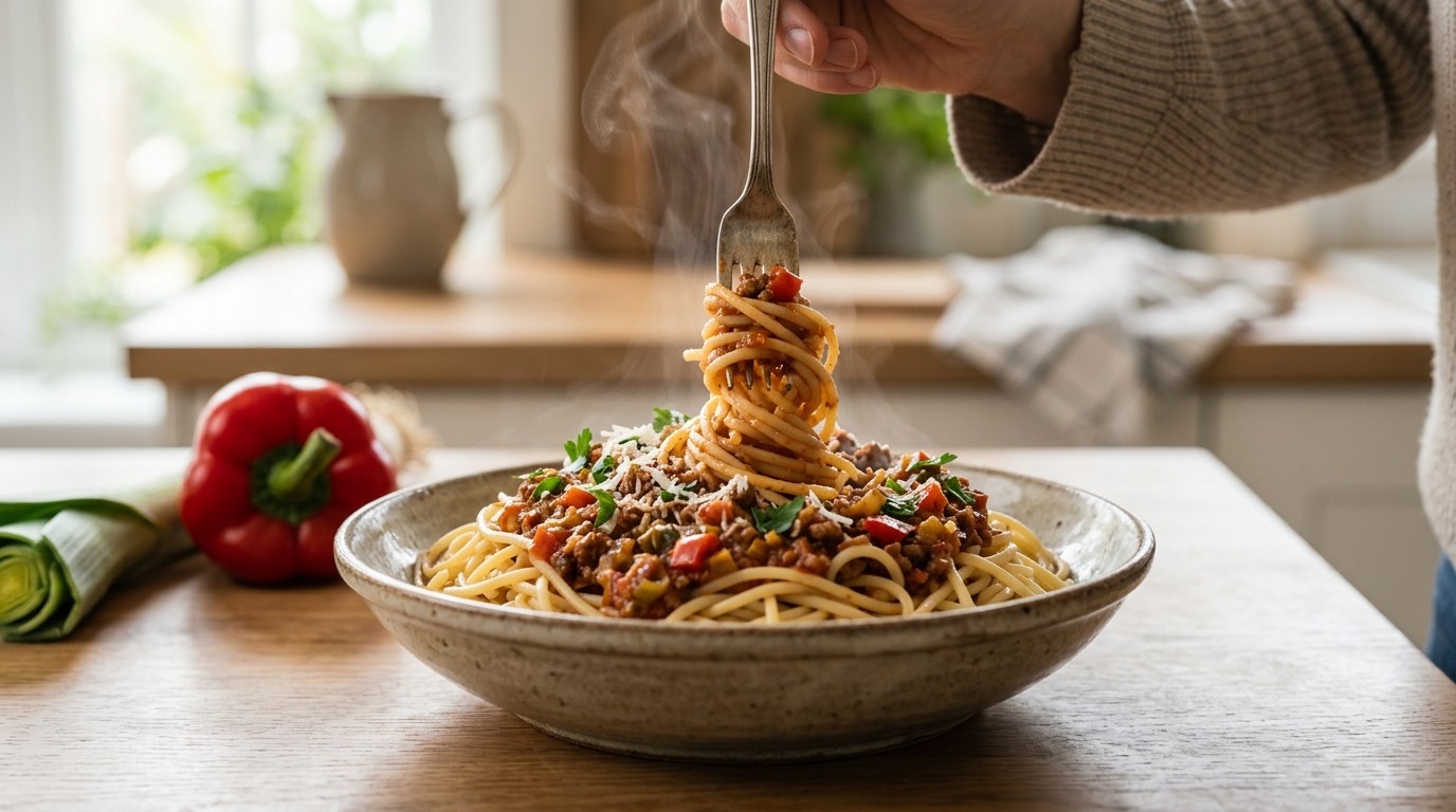 Spaghetti Bolognese á la Shirley