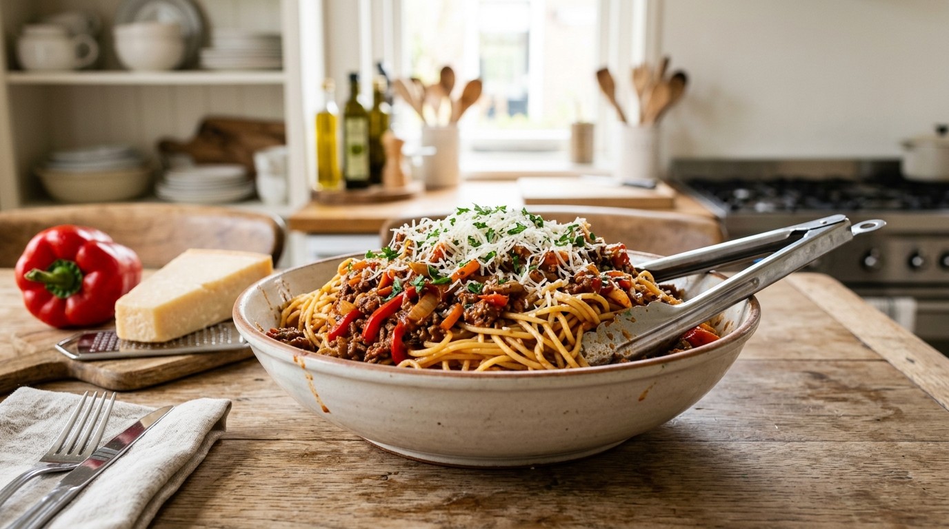 Spaghetti met Gehaktsaus