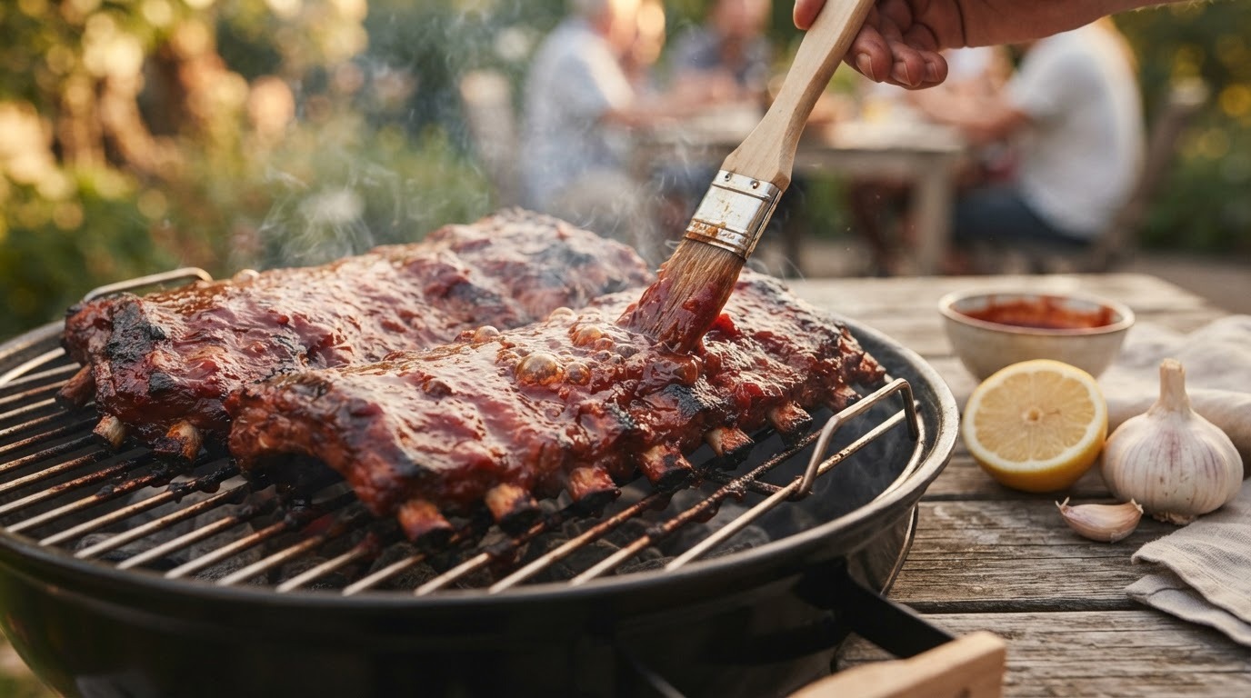 Spareribs met Tomatenmarinade