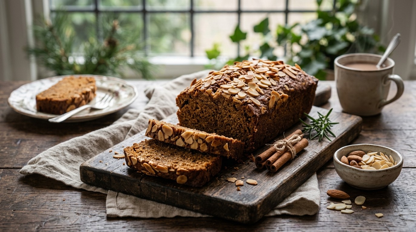 Speculaas Cake met Amandelen