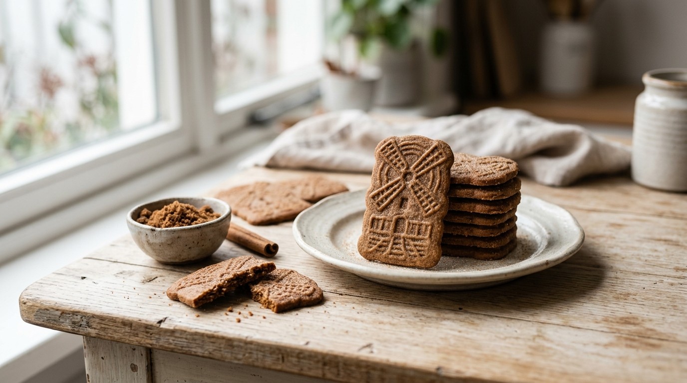 Speculaas Koekjes (koemelk/ei/soja Vrij) recept Speculaas Koekjes (koemelk/ei/soja Vrij) recept