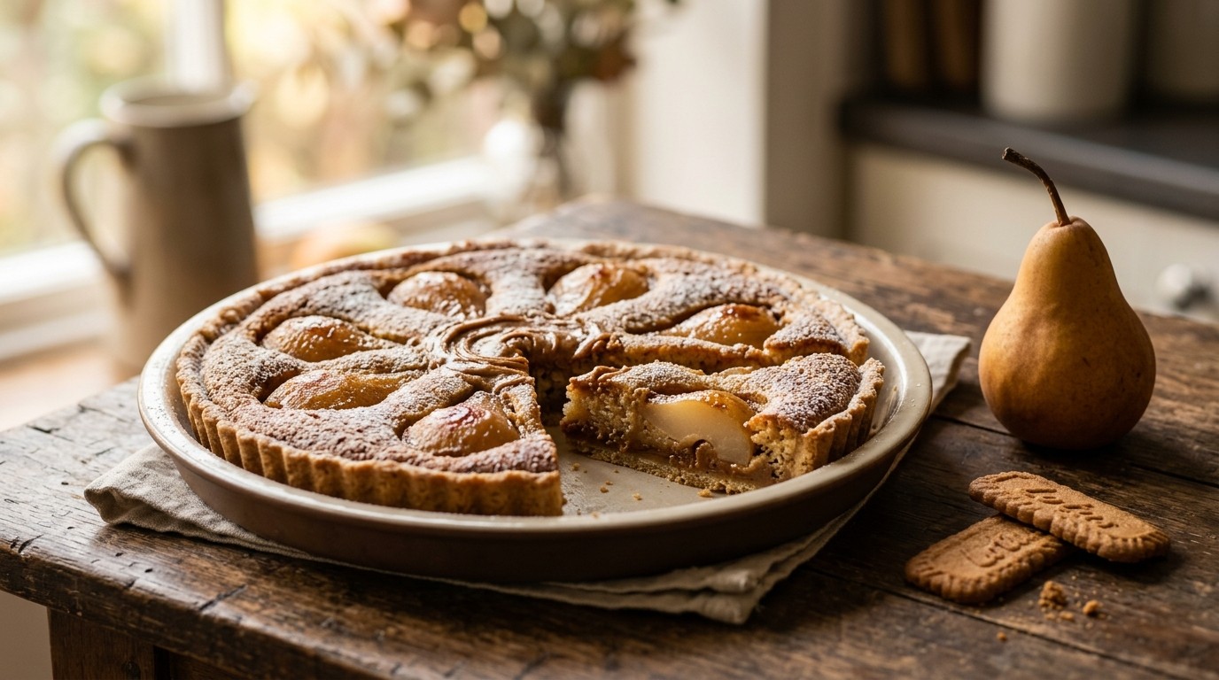Speculaastaart met Peer