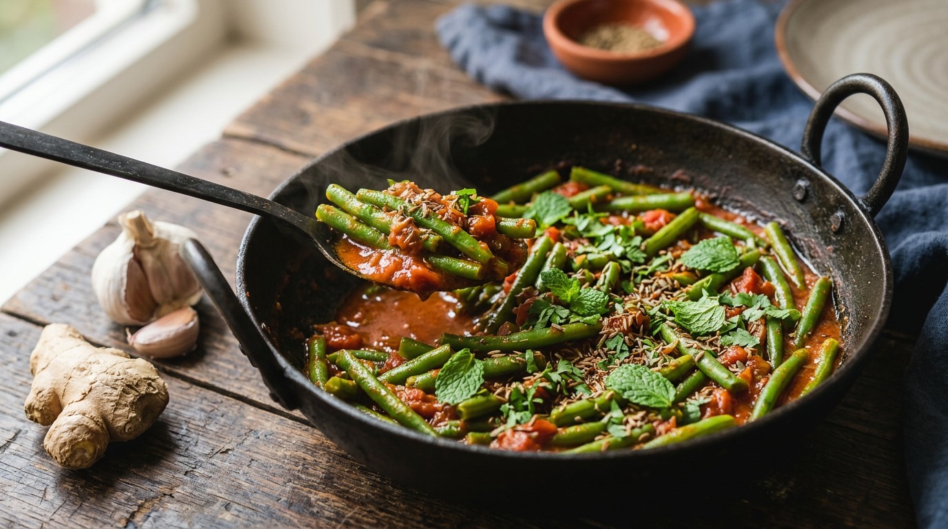 Sperziebonen met Tomaat en Munt recept Sperziebonen met Tomaat en Munt recept
