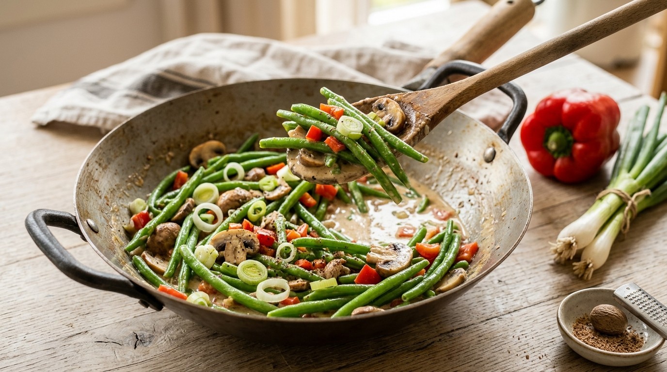 Sperziebonenschotel recept Sperziebonenschotel recept