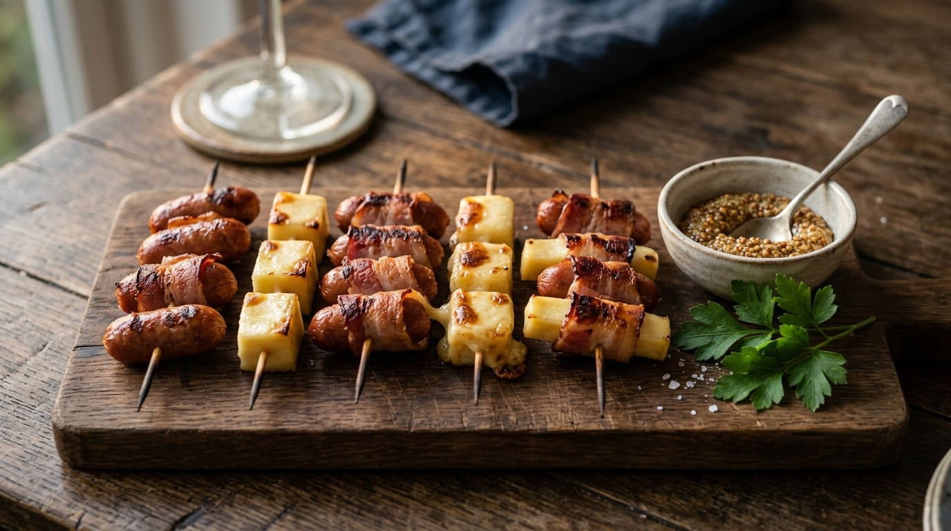 Spies van Spek, Cocktailworstjes en Gruyere