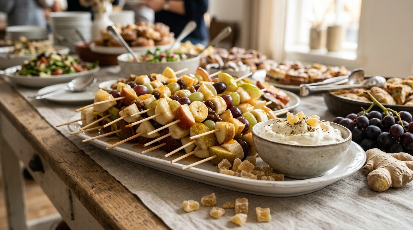 Spiesjes van Excotisch Fruit Voor Buffet