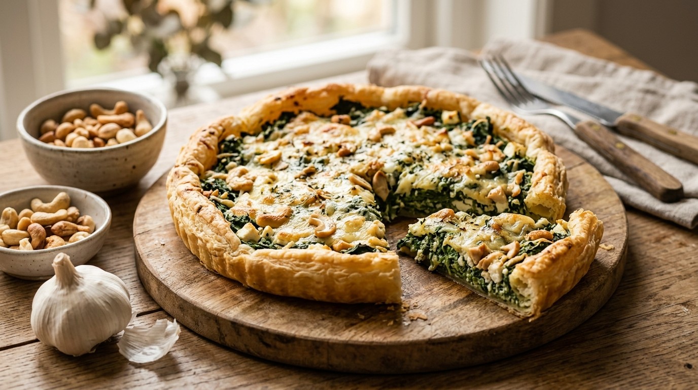 Spinazie-fetataart